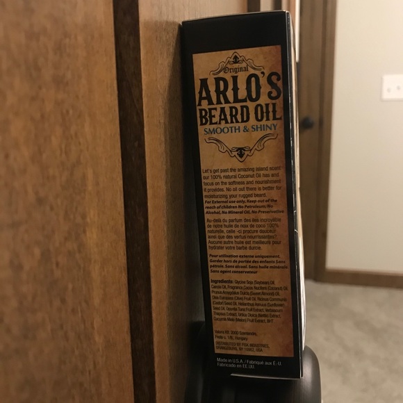 🎉HP🎉New in package Arlo’s Beard Oil Smooth&Shiny - Picture 4 of 4